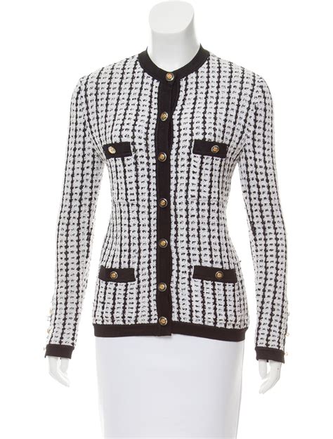 chanel type cardigans for women.